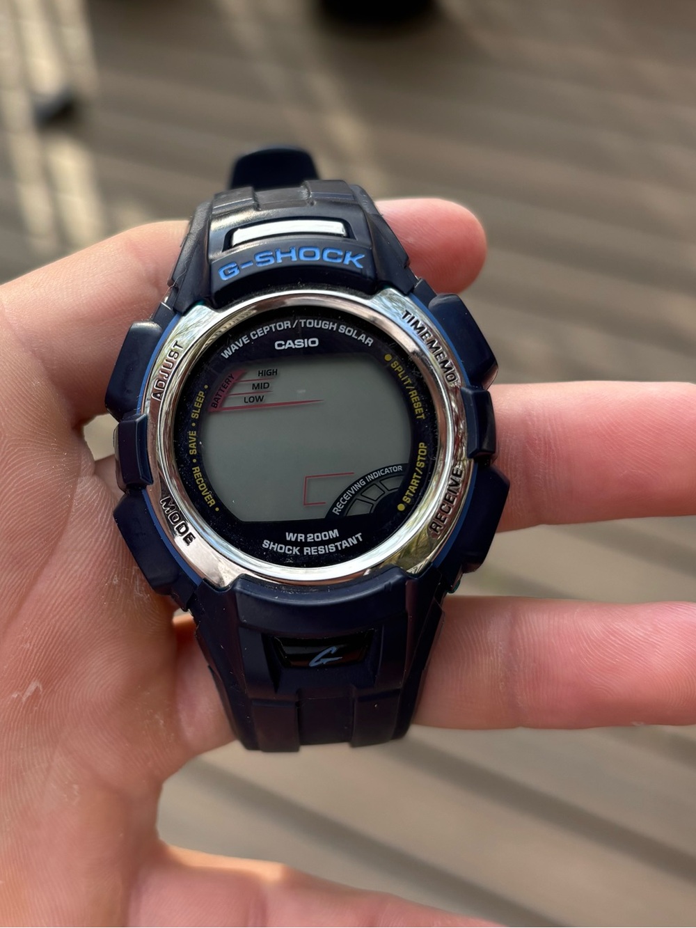 Casio G-SHOCK GW-300 Blue Digital Watch